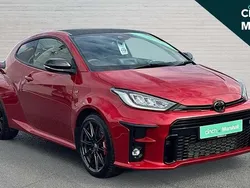 Red Used 2021 Toyota Yaris Hatchback | £29,727 (Fair price)