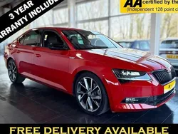 Red Used 2018 Skoda Superb SportLine Hatchback | £19,495 (Fair price)