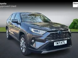 Grey Used 2022 Toyota RAV4 Hybrid SUV | £33,150 (A bit pricey)