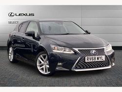 Black Used 2018 Lexus CT200h Luxury Line Hatchback | £12,329 (Fair price)