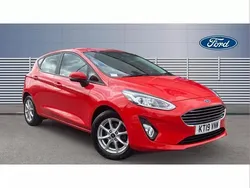 Red Used 2019 Ford Fiesta Zetec Hatchback | £8,699 (Fair price)