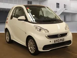 White Used 2013 Smart ForTwo Coupé Passion Coupe | £3,495 (Fair price)