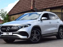 Silver Used 2021 Mercedes EQA250 AMG line SUV | £15,850 (Fair price)