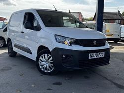 White Used 2020 Peugeot Partner Van | £7,795 (Fair price)