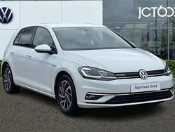 White Used 2020 VW Golf VII Edition Hatchback | £16,742 (Fair price)