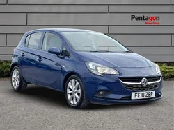 Aegean blue Used 2018 Vauxhall Corsa Hatchback | £6,995 (Fair price)