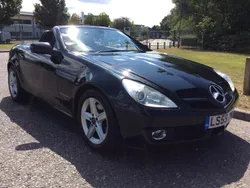 Black Used 2009 Mercedes SLK200 Cabriolet | £4,495 (Fair price)