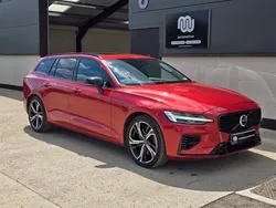 Red Used 2022 Volvo V60 Ultimate Estate | £32,890 (Expensive)