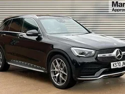 Black Used 2020 Mercedes GLC300 AMG Line Premium SUV | £29,916 (Fair price)