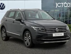Grey Used 2022 VW Tiguan Elegance SUV | £24,143 (Fair price)