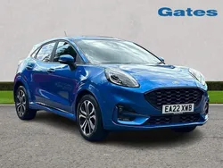 Blue Used 2022 Ford Puma ST-Line Hatchback | £15,399 (Fair price)