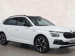 Moon white metallic Used 2024 Skoda Kamiq Monte Carlo SUV | £20,796 (Fair price)