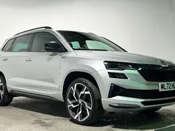 Silver Used 2022 Skoda Karoq SportLine SUV | £21,396 (Fair price)