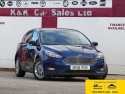 Blue Used 2018 Ford Focus Zetec Hatchback | £6,000 (Super price)