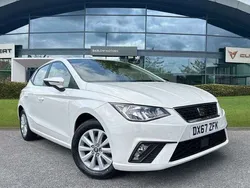 White Used 2017 Seat Ibiza SE Hatchback | £8,495 (Fair price)