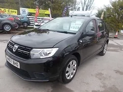 Black Used 2018 Dacia Sandero Ambiance Hatchback | £5,295 (Expensive)