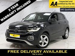 Black Used 2021 VW T-Cross SEL SUV | £14,995 (Fair price)