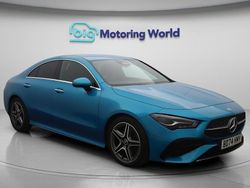 Blue Used 2024 Mercedes CLA200 Executive Coupe | £27,550 (Fair price)
