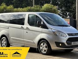 Silver Used 2018 Ford Tourneo Custom Titanium Van | £10,990