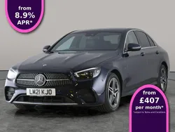 Blue Used 2021 Mercedes E300 AMG line Sedan | £26,679 (Super price)