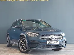 Blue Used 2022 Mercedes GLA180 AMG Line Premium SUV | £23,998 (Fair price)