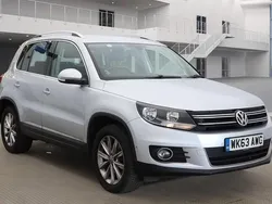 Silver Used 2013 VW Tiguan SE SUV | £3,499 (Fair price)