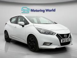 White Used 2021 Nissan Micra Acenta Hatchback | £12,700 (A bit pricey)