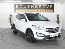 White Used 2015 Hyundai Santa Fe Premium SE SUV | £10,989 (Good price)
