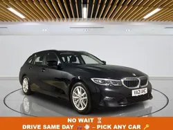 Black Used 2021 BMW 330e Comfort Edition Estate | £13,699