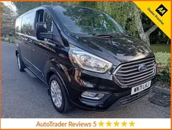 Black Used 2021 Ford Tourneo Custom Titanium MPV | £20,790 (Fair price)