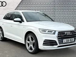 Ibis white Used 2018 Audi Q5 S-Line SUV | £26,206 (Super price)