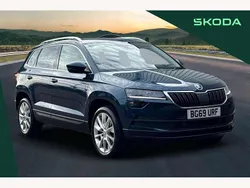 Blue Used 2019 Skoda Karoq SE SUV | £15,095 (Fair price)