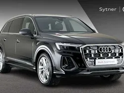 Black Used 2024 Audi Q7 S-Line SUV | £57,500 (Expensive)