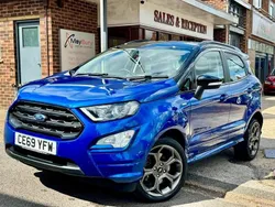 Blue Used 2019 Ford Ecosport ST-Line SUV | £9,995 (Fair price)