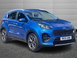 Blue flame Used 2019 Kia Sportage 2 SUV | £15,490 (Fair price)