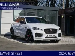 White Used 2017 Jaguar F-Pace S SUV | £16,990 (Good price)