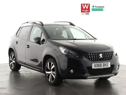 Black Used 2018 Peugeot 2008 GT-line SUV | £8,599 (Fair price)