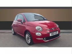 Red Used 2021 Fiat 500 Dolcevita Hatchback | £9,587 (Fair price)