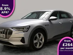 Silver Used 2022 Audi e-tron Advanced SUV | £19,119 (Good price)