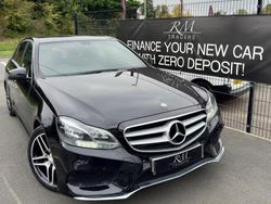 Black Used 2013 Mercedes E250 AMG Sedan | £5,495 (Expensive)