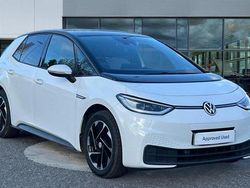Glacier white metallic black Used 2021 VW ID.3 Pure Hatchback | £13,566 (A bit pricey)