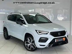 White Used 2022 Seat Ateca FR Sport SUV | £22,495 (Fair price)