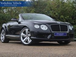 Black Used 2013 Bentley Continental GT Convertible Cabriolet | £34,989