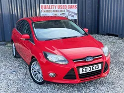 Red Used 2013 Ford Focus Zetec Hatchback | £1,990 (Fair price)