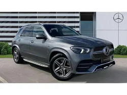 Grey Used 2021 Mercedes GLE350e AMG line SUV | £40,319 (Fair price)