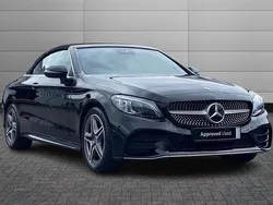 Black Used 2020 Mercedes C200 AMG Line Premium Plus Cabriolet | £18,850 (A bit pricey)
