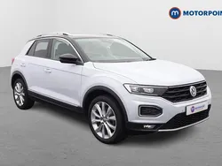 White Used 2020 VW T-Roc SEL SUV | £17,099 (Fair price)