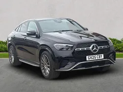 Black Used 2025 Mercedes GLE450 AMG AMG Line Premium Coupe | £72,290 (Fair price)