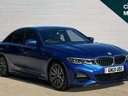 Blue Used 2021 BMW 320 M Sport Sedan | £23,193 (Fair price)