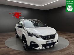 White Used 2019 Peugeot 3008 GT-line SUV | £14,000 (Fair price)
